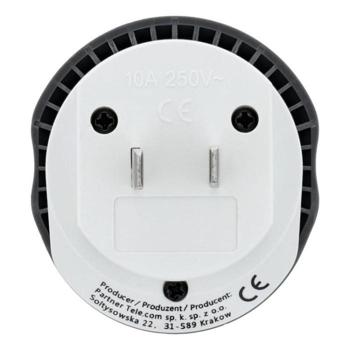 Blue Star - Blue Star Reseadapter GÅ Till USA (Typ A) 10A - Vit