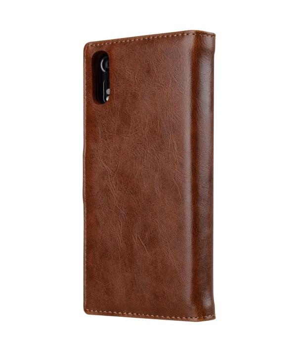 UTGATT4 - CoveredGear Signature Plånboksfodral till Sony Xperia XZ - Brun