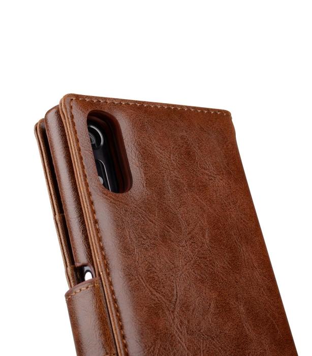 UTGATT4 - CoveredGear Signature Plånboksfodral till Sony Xperia XZ - Brun
