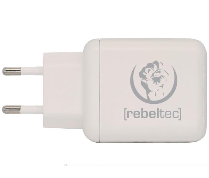 Rebeltec - Rebeltec Väggladdare USB-C H150 Turbo PD20 - Vit