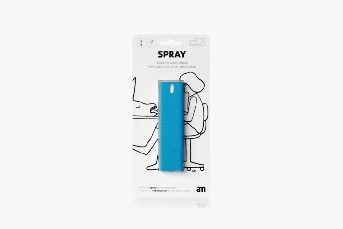 AM - AM Mist All-in-one Screen Cleaner 37.5 ml - Blå