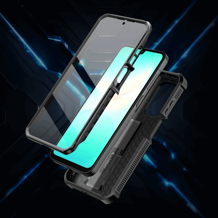 Tech-Protect - Tech-Protect Galaxy A26 5G Mobilskal Kevlar Cam Plus - Svart