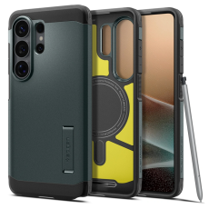 Spigen - Spigen Mobilskal F&ouml;r Galaxy S26 Ultra MagSafe Tough Armor - Abyss Gr&ouml;n