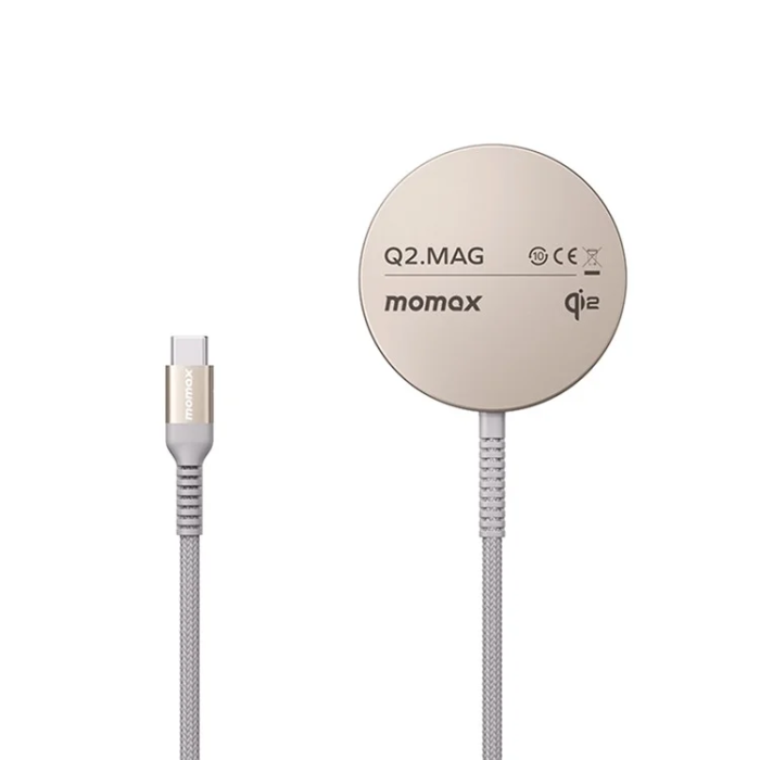 Momax - MOMAX Qi2 MagSafe Trådlös Laddare iPhone 15W