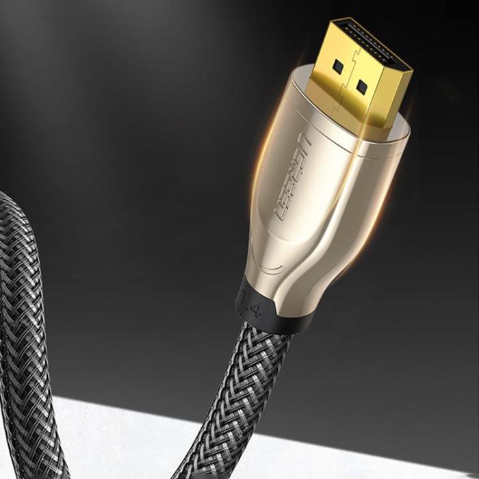 UTGATT - Ugreen DisplayPort 1.4 Kabel 2m - Grå
