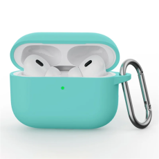 A-One Brand - Airpods Pro 3 Skal Silikon med Karbinhake - Mintgrön