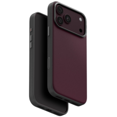 UNIQ - UNIQ Mobilskal F&ouml;r iPhone 18 Pro/17 Pro Lyden DS Magclick - Burgundy