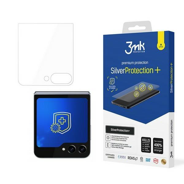 3MK Galaxy Z Flip 6 Plastfilm Skärmskydd SilverProtect+