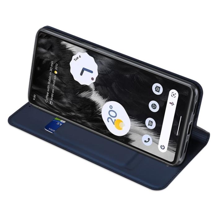 Dux Ducis - Dux Ducis Google Pixel 7 Pro Plånboksfodral Skin Series Series - Blå