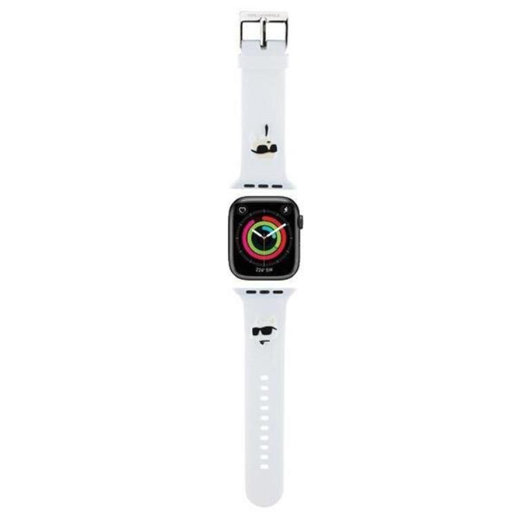Karl Lagerfeld Apple Watch (38/40/41mm) Band 3D Rubber Karl&Choupette | 5122 | AlltMobil