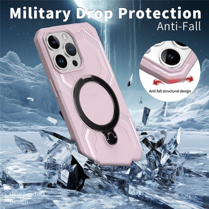 A-One Brand - iPhone 14 Pro Max Mobilskal MagSafe Kickstand TPU + PC