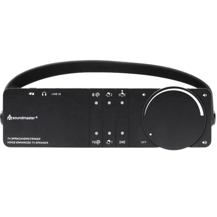 Soundmaster - Soundmaster Trådlös TV-högtalare med tal och röst-förstärkning