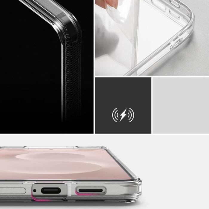 Ringke - Ringke Galaxy S25 Edge Mobilskal Fusion - Transparent
