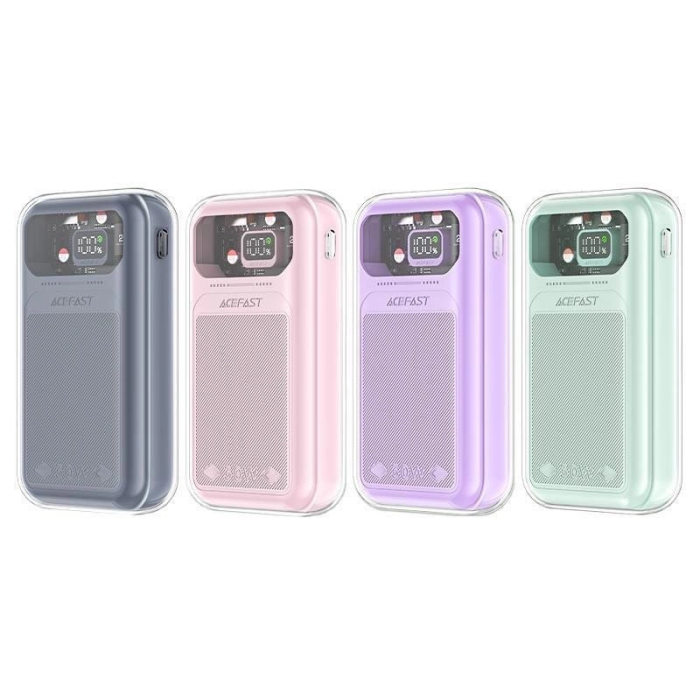 Acefast - Acefast Powerbank 20000mAh 30W Sparkling Series M2 - Grön