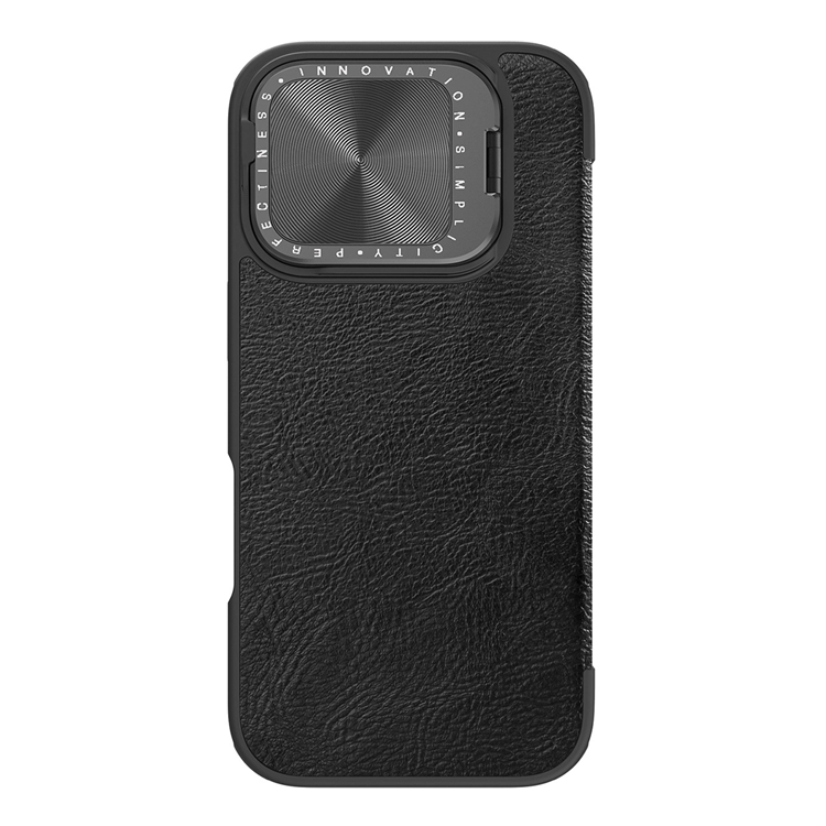 Nillkin iPhone 16 Pro Max Plånboksfodral QinProp Läder - Svart | 2353 | AlltMobil