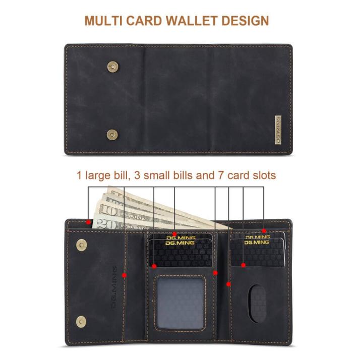 DG.MING - M1 DG.MING Magnetic Wallet Korthållare - Svart