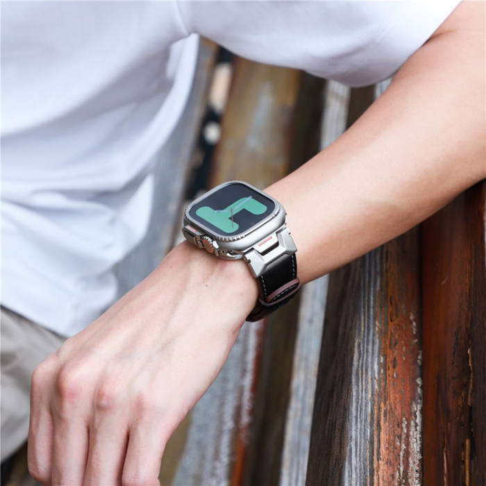 A-One Brand - Apple Watch Ultra 2 (49mm) Skal Metal - Titanium