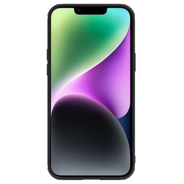 Nillkin - Nillkin iPhone 14 Skal CamShield Läder S - Svart