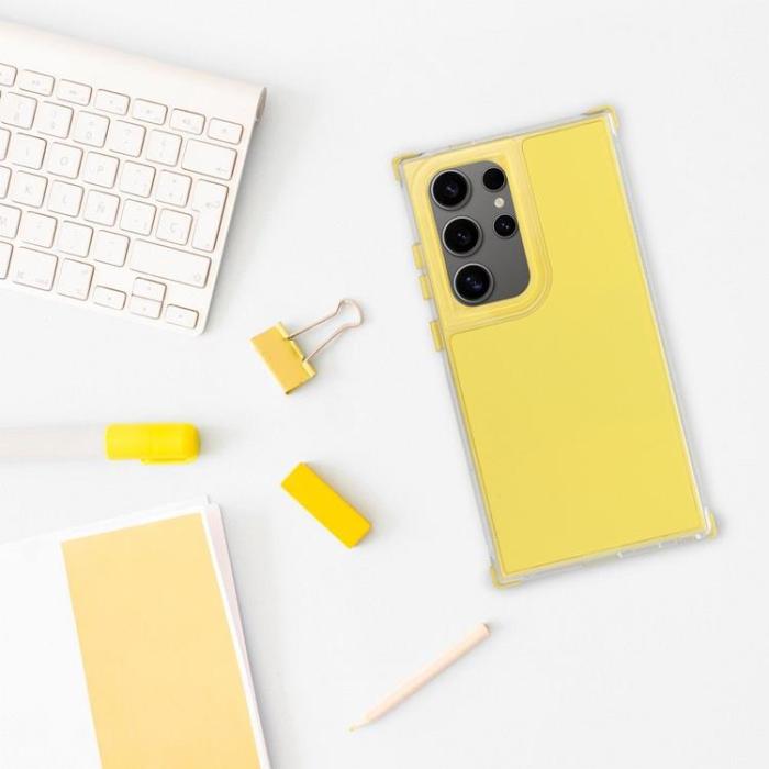 OEM - Xiaomi Redmi 13C/Poco C65 Mobilskal Matrix - Gul