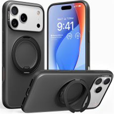 Torras - TORRAS iPhone 17 Pro Max Mobilskal MagSafe O Fitness - Svart
