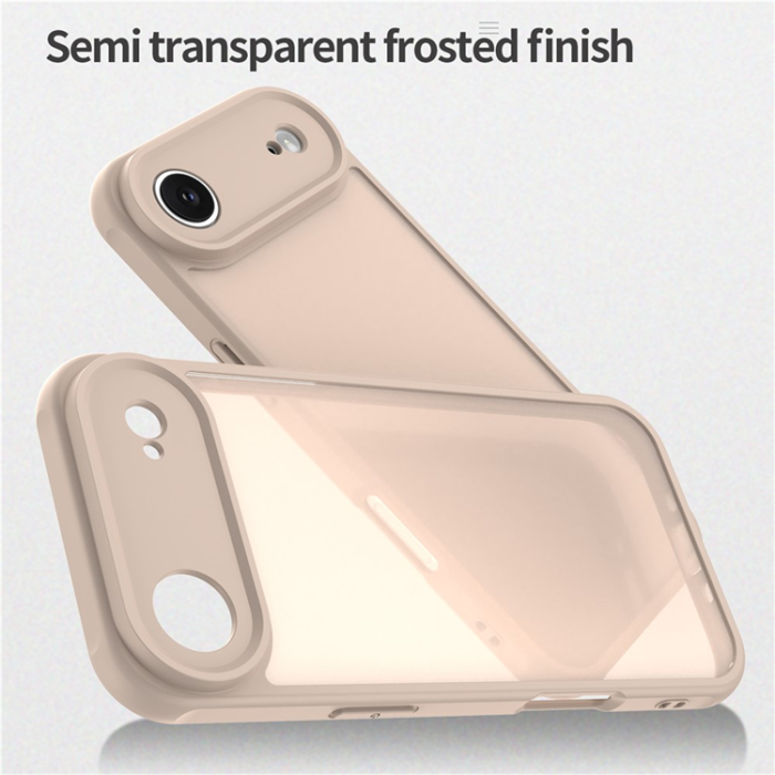 A-One Brand - iPhone Air Mobilskal Frostade krockkuddar Drop Proof - Orange