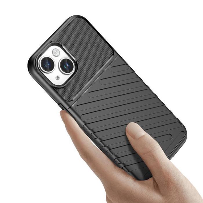 OEM - iPhone 15 Mobilskal Thunder Armored - Svart