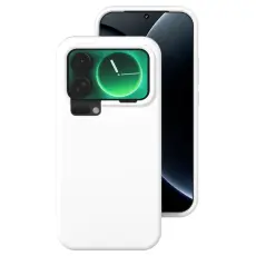 A-One Brand - Xiaomi 17 Pro Mobilskal Silikon Shockproof - Vit