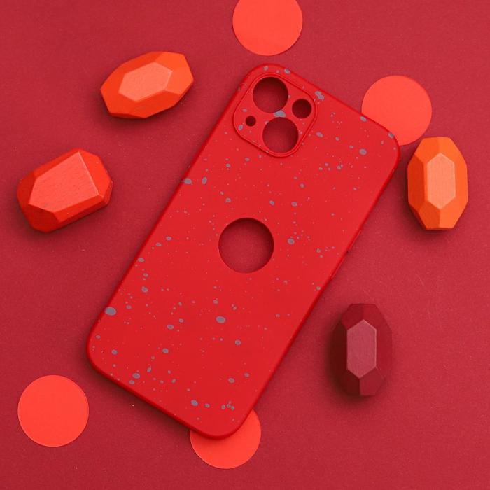 OEM - iPhone 13 Pro Skal Röd Granit - Elegant Hållbart Skyddsfodral