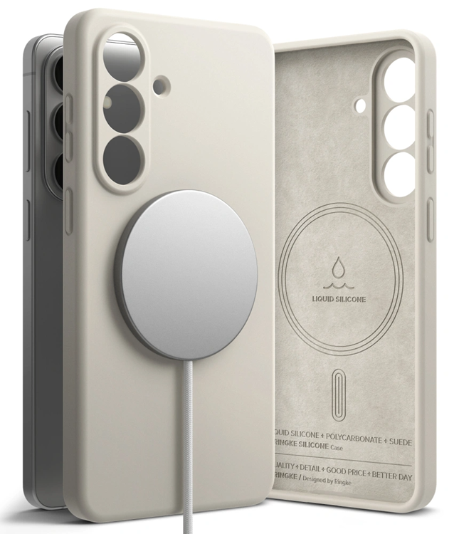 Ringke Mobilskal För Galaxy S26 Magsafe Silikon - Stone | 2353 | AlltMobil