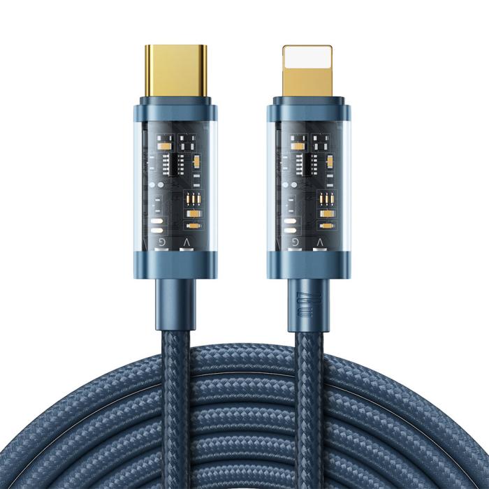 Joyroom - Joyroom Type-C till Lightning Kabel 20W 2m - Blå