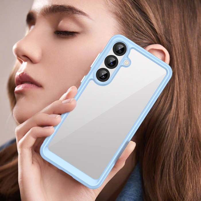 OEM - Galaxy A36 Mobilskal Outer Space - Blå