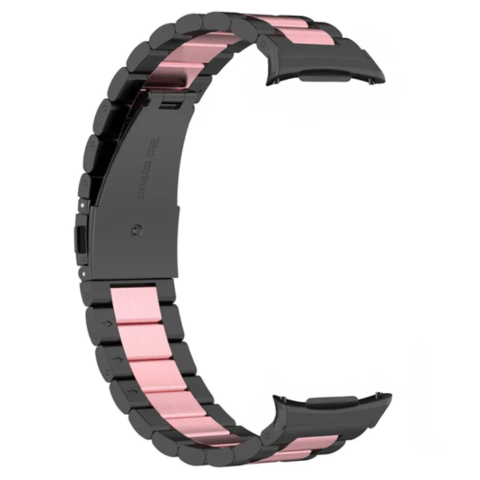 A-One Brand - Galaxy Watch 8 (44mm/40mm) Armband Stainless Steel Three Bead