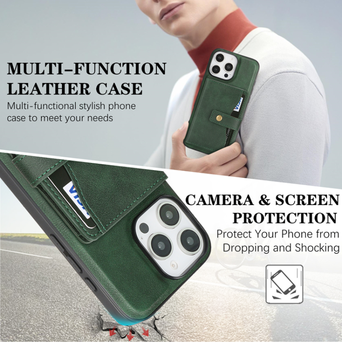 A-One Brand - iPhone 16 Pro Mobilskal MagSafe Detachable Korthållare