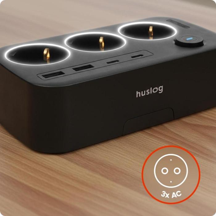 Huslog - Huslog Grenuttag HUS1056 - Svart