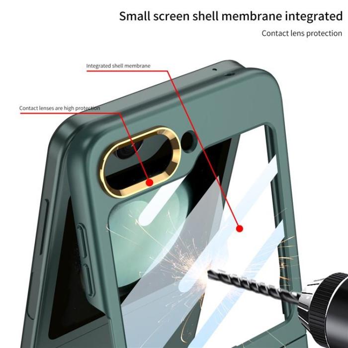 GKK - GKK Galaxy Z Flip 5 Mobilskal Shockproof - Svart