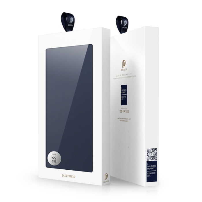 Dux Ducis - Dux Ducis Galaxy S23 Plus Plånboksfodral Skin Series - Blå