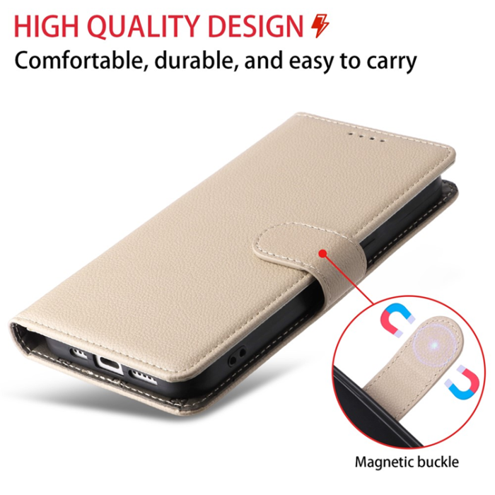 A-One Brand - iPhone 17 Pro Max Plånboksfodral RFID Blocking med Handledsrem