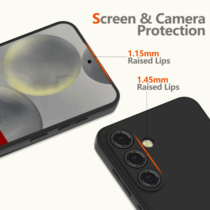Tech-Protect - Tech-Protect Galaxy A26 5G Mobilskal Icon - Svart