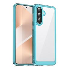 WANLONFENG - WANLONFENG Mobilskal till Samsung Galaxy A57 TPU Akryl Skydd - Transparent Bl&aring;