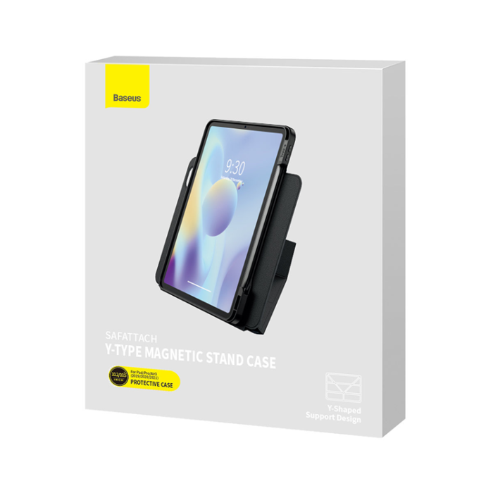 UTGATT - BASEUS iPad 10.2 (2019/2020/2021)/Pro 10.5/Air 3 10.5 Fodral Safattach - Grå