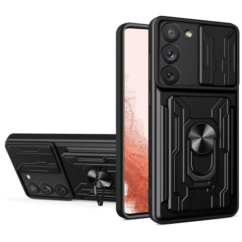 Galaxy S23 Plus Mobilskal Korthållare - Svart | 2353 | AlltMobil