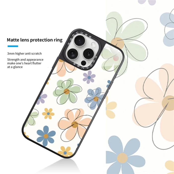 A-One Brand - iPhone 14 Pro Max Mobilskal MagSafe Aluminium Silikon