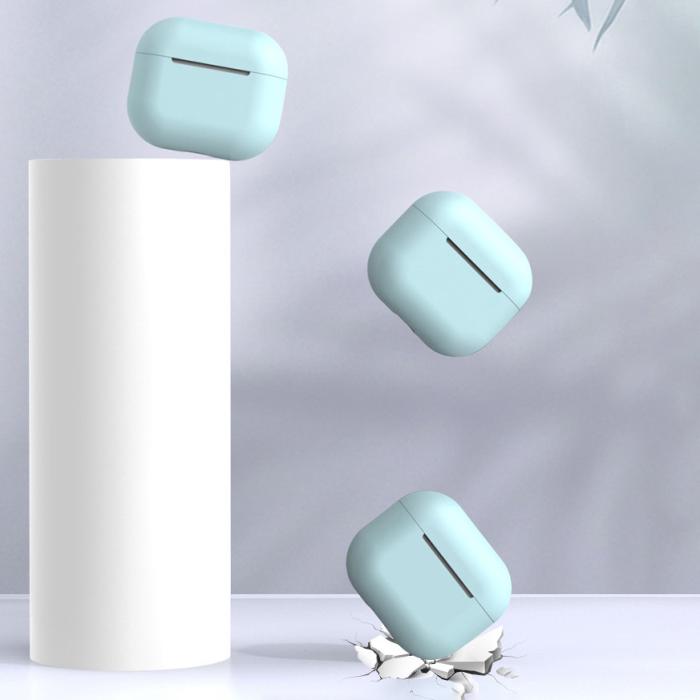 OEM - Soft Silikon Skal AirPods Pro - Blå