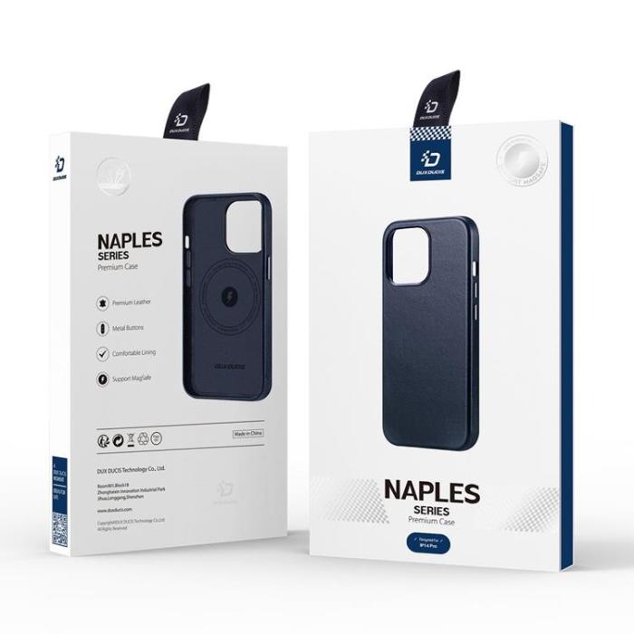 Dux Ducis - Dux Ducis iPhone 14 Pro Max Skal Magsafe Naples - Blå