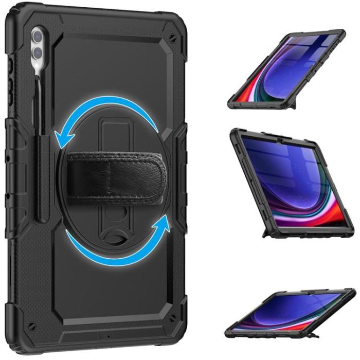 Tech-Protect - Tech Protect Galaxy Tab S9 Skal Solid360 - Svart