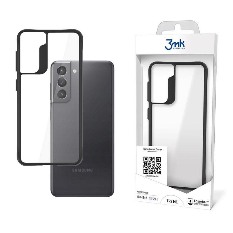 3MK Galaxy S21 5G Skal Satin Armor Plus - Transparent | 2353 | AlltMobil