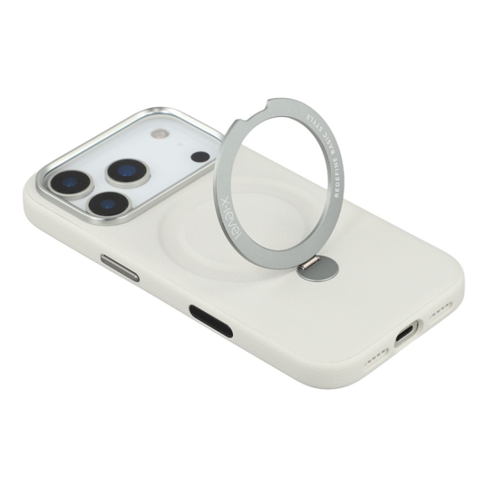 X-Level - X-LEVEL iPhone 17 Pro Mobilskal MagSafe Kickstand - Grå