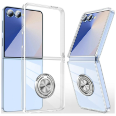 Beline - Beline Mobilskal F&ouml;r Galaxy Z Flip 8 Ring - Transparent