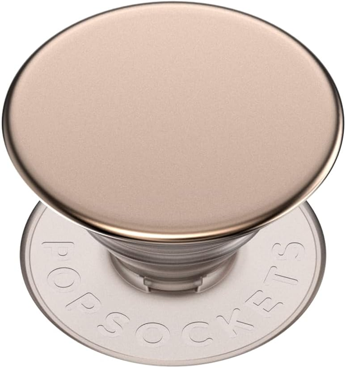 PopSockets Aluminium Latte Popuphållare och Stativ - Beige