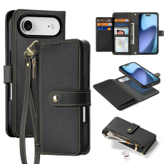 Dux Ducis - Dux Ducis iPhone 17 Air Plånboksfodral Magsafe Detachable Lawa - Svart